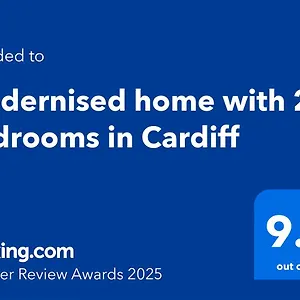 Holiday home Modernised With 2 Bedrooms In, Cardiff